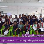 สำนักวิทยบริการฯ จัดโครงการส่งเสริมการรู้สารสนเทศ : การอบรมฐานข้อมูลอิเล็กทรอนิกส์เพื่อการสืบค้น